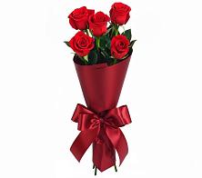 Букет 5 Красных роз Эдлесс Лав в Евсино