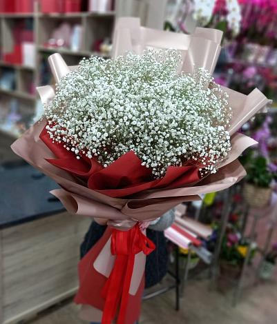 Букет цветов из: Гипсофила в Евсино