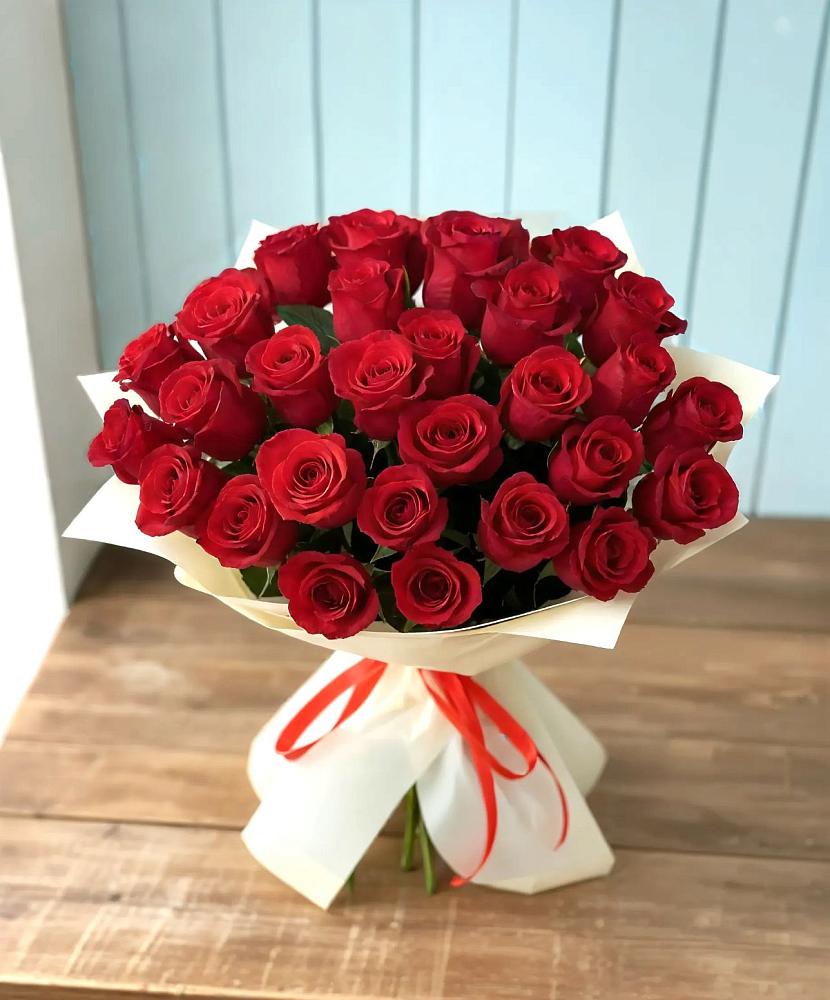 Букет 29 Красных роз в Евсино