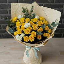 Букет цветов из:  Розы в Евсино