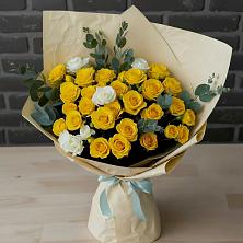 Букет цветов из:  Розы в Евсино