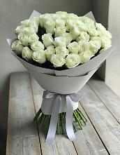 Букет 35 Белых роз в Евсино