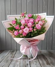 Букет Розовый кустик #REPLACE_PRED# Евсино