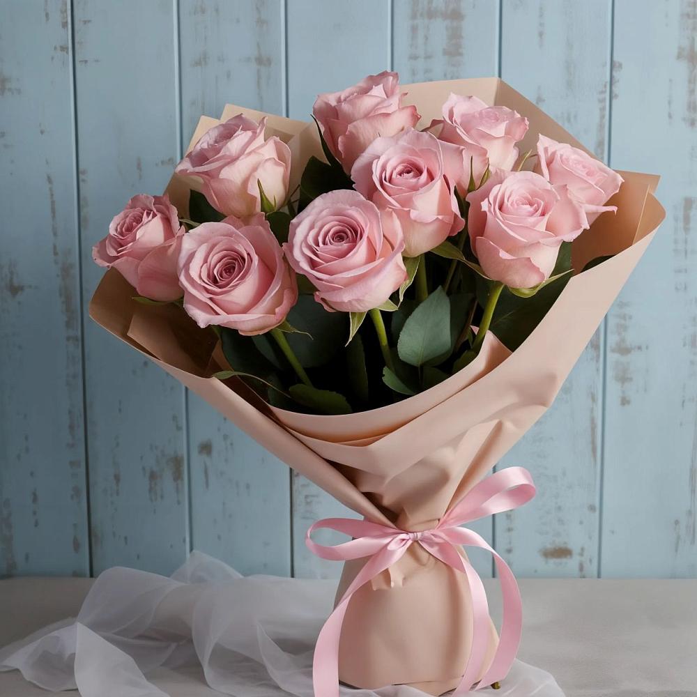 Букет цветов из: Розы в Евсино