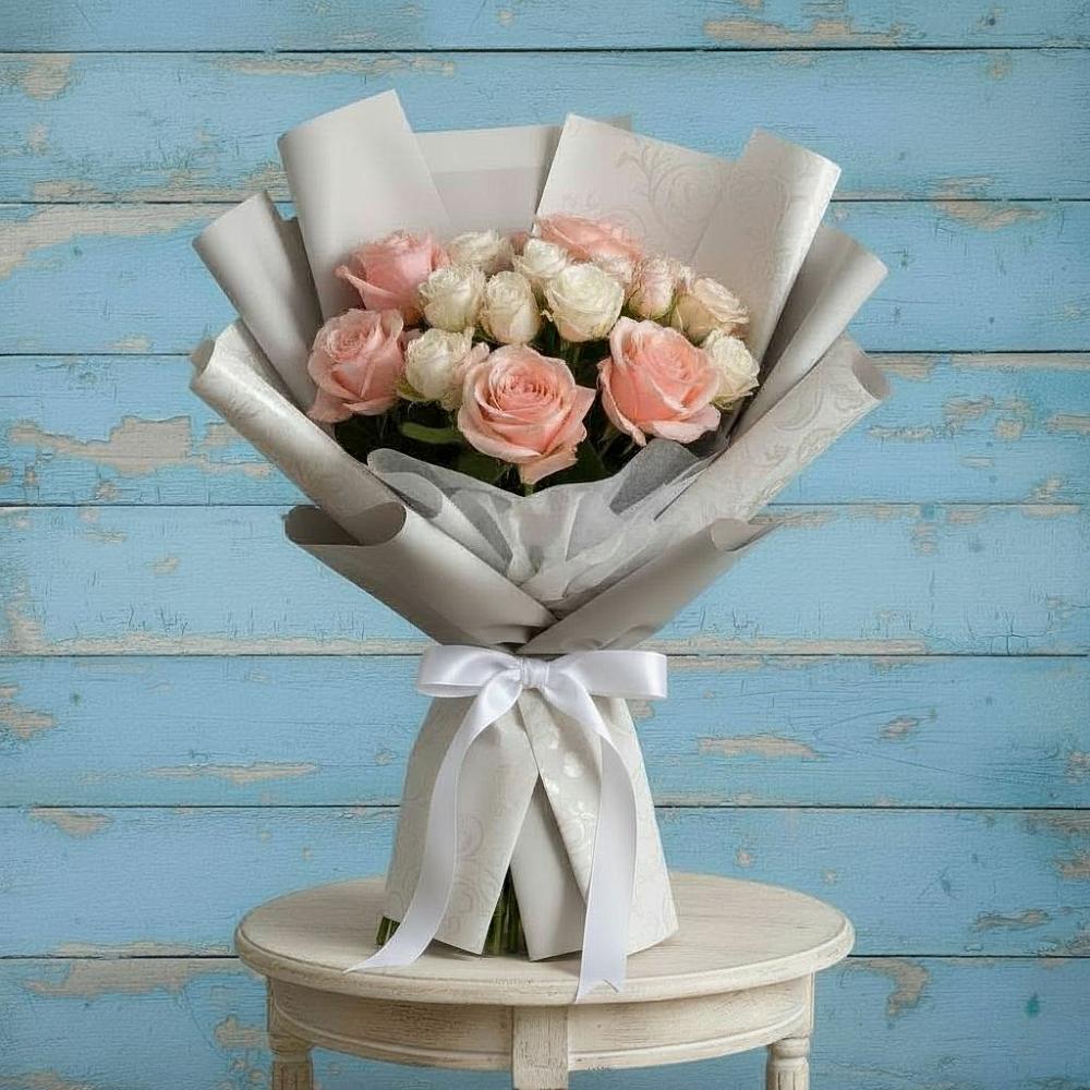 Букет цветов из: Розы в Евсино