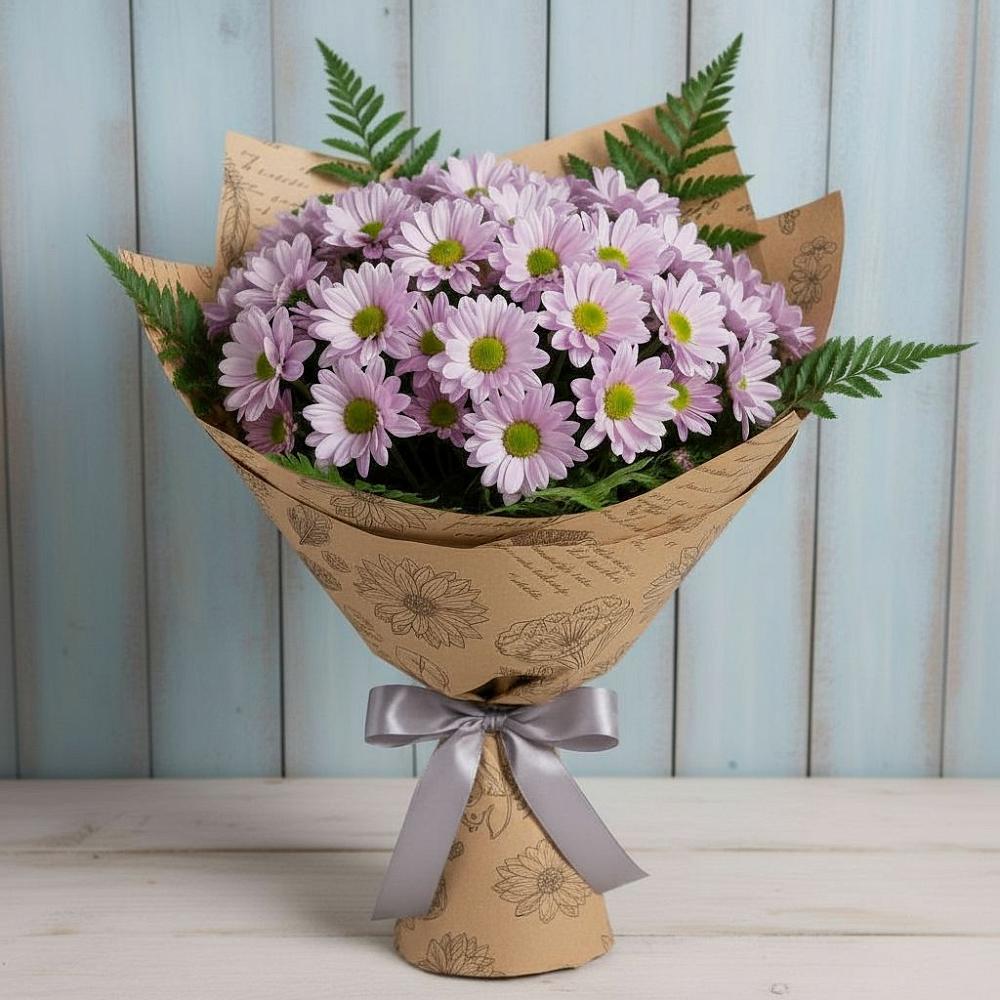 Букет цветов из: Хризантемы в Евсино