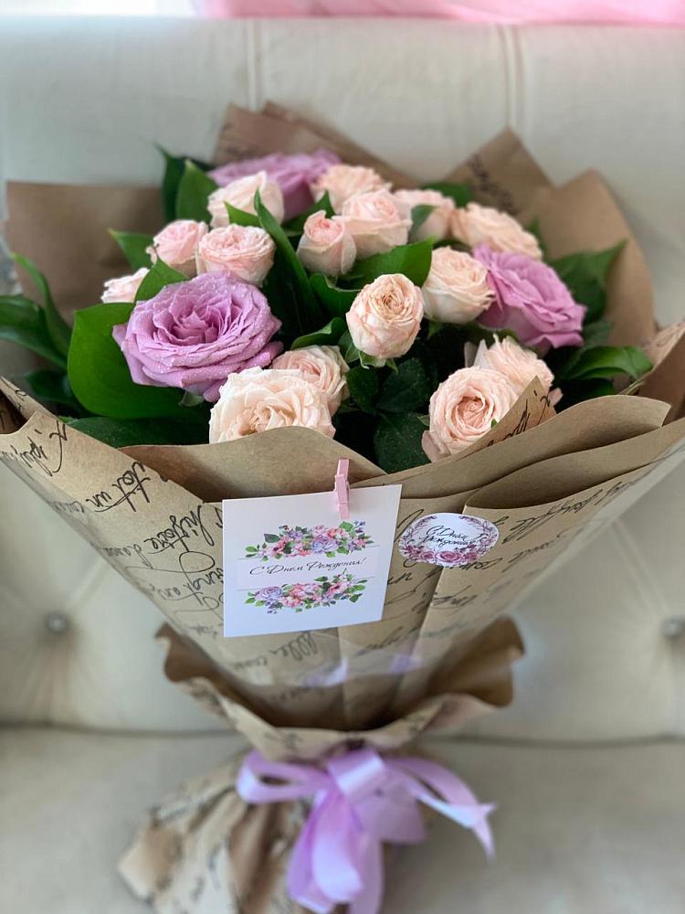 Букет цветов из: Розы в Евсино