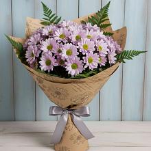 Букет цветов из:  Хризантемы в Евсино