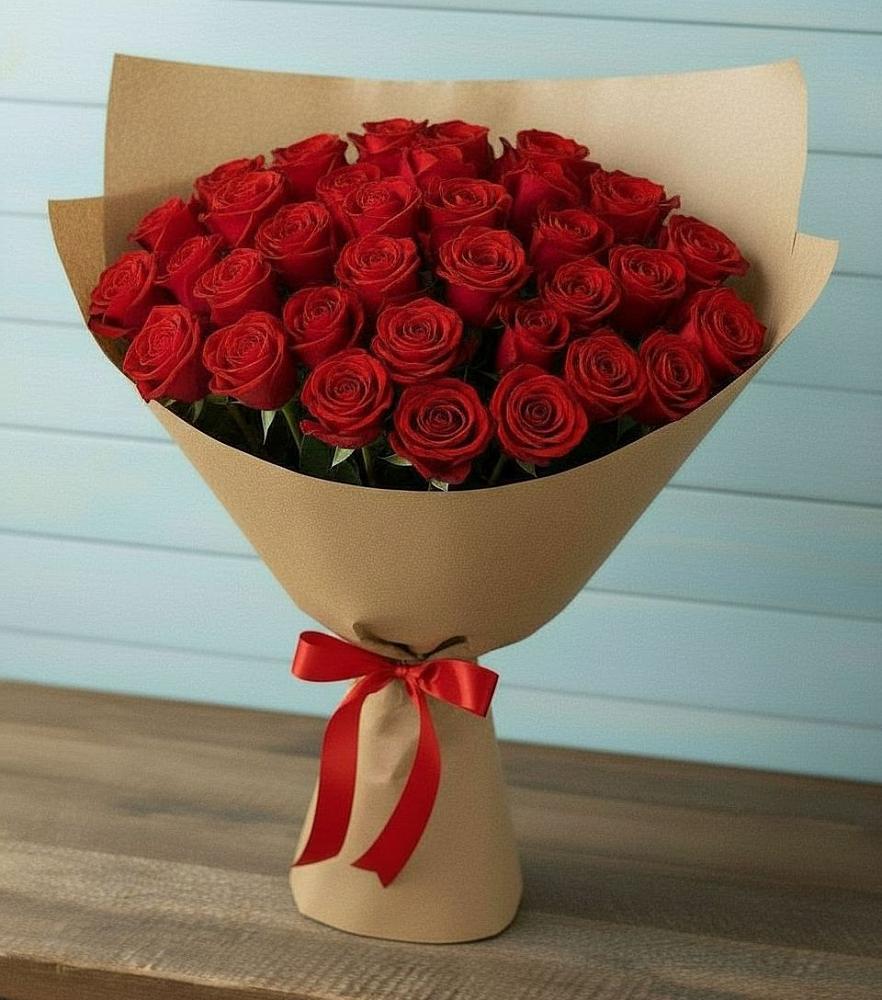 Букет Красные розы Милано в Евсино
