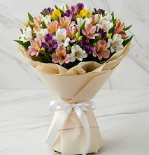 Букет цветов из:  Альстромерии в Евсино