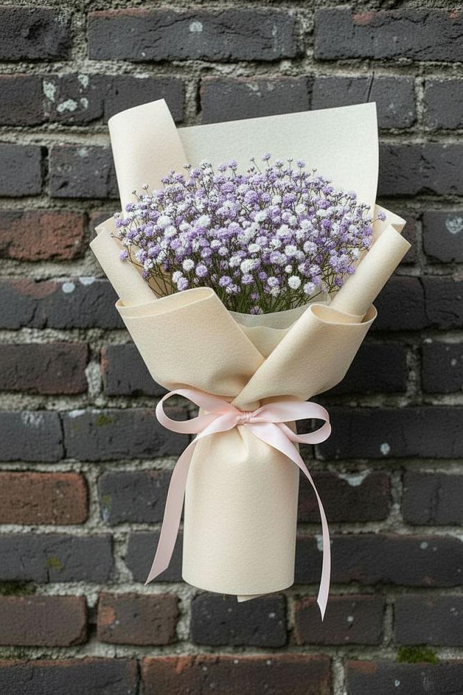 Букет цветов из: Гипсофила в Евсино