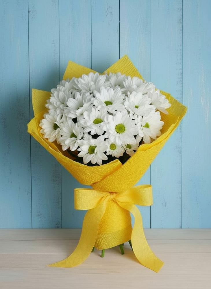 Букет цветов из: Хризантемы в Евсино