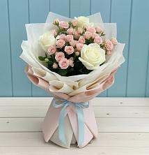 Букет цветов из:  Розы в Евсино