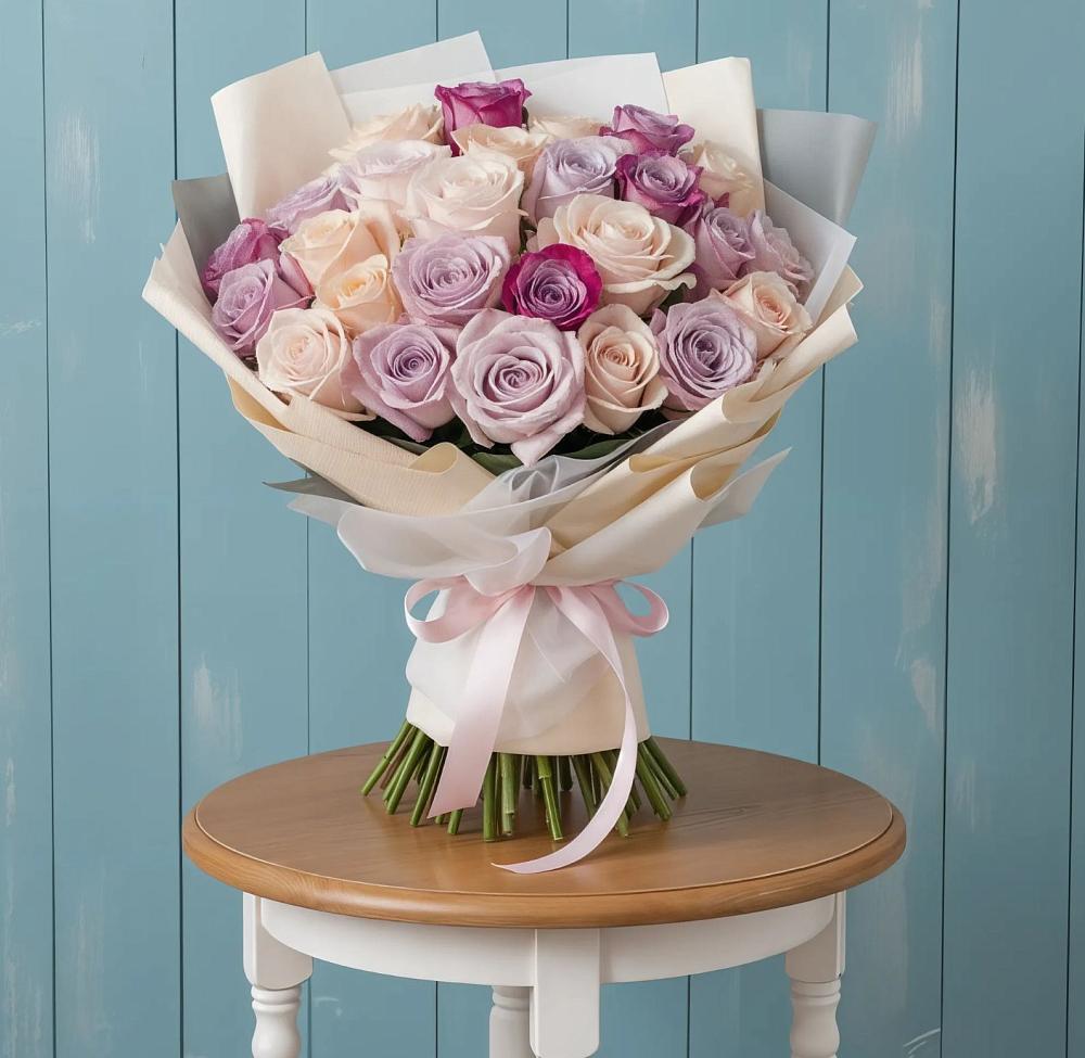 Букет цветов из: Розы в Евсино