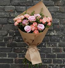 Букет цветов из:  Розы в Евсино