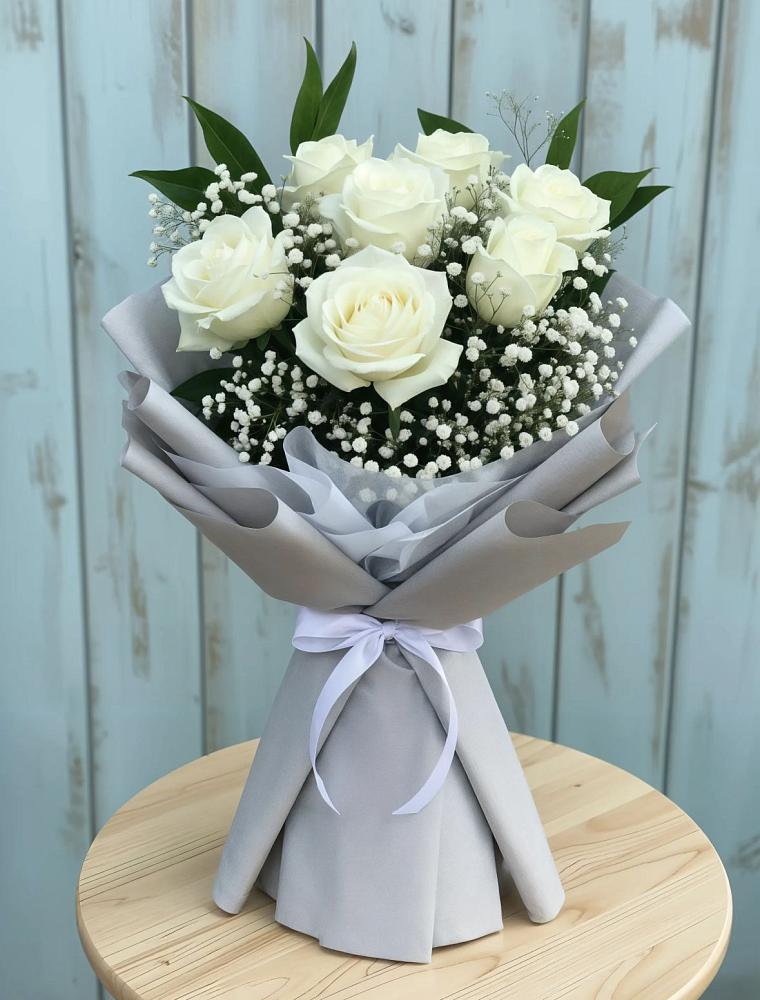 Букет цветов из: Розы в Евсино