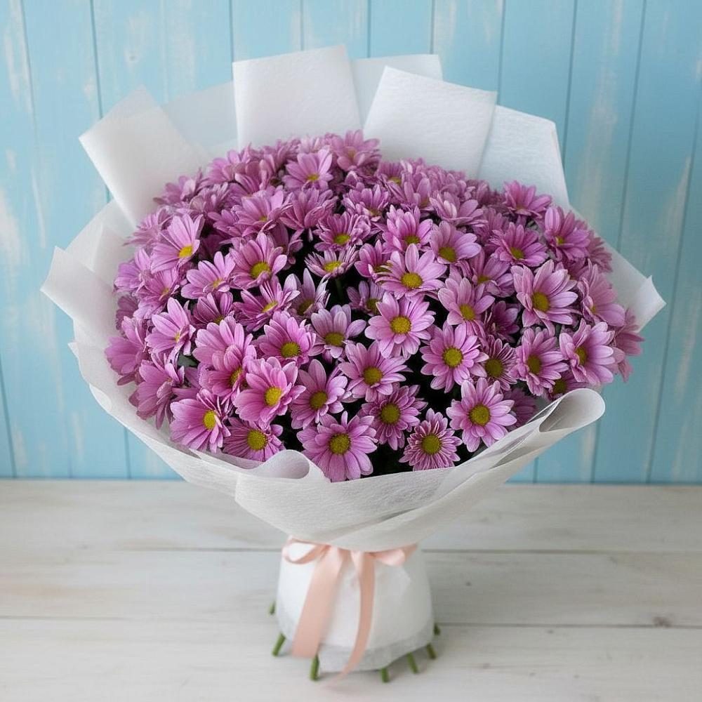 Букет цветов из: Хризантемы в Евсино