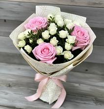 Букет цветов из:  Розы в Евсино