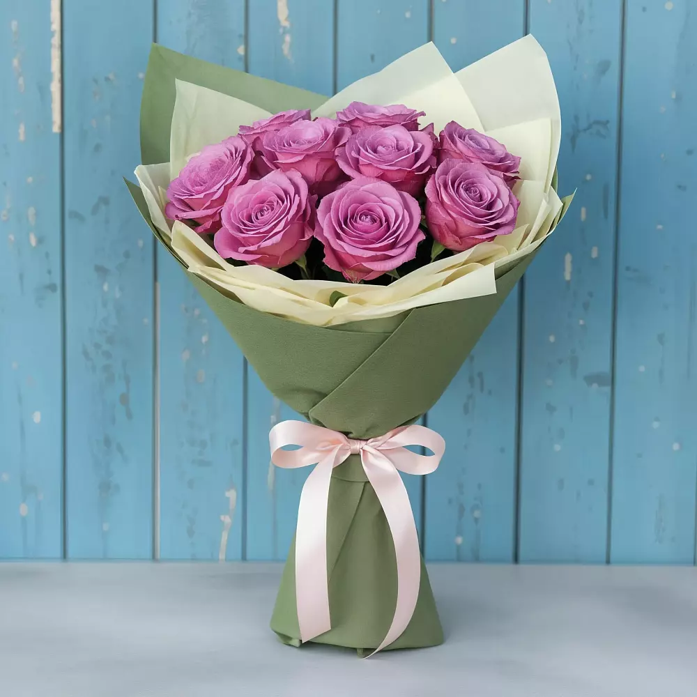 Букет Розы Фёрст Леди в Евсино