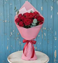 Букет цветов из:  Розы в Евсино