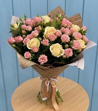 Букет цветов из:  Розы в Евсино