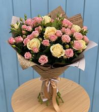 Букет цветов из:  Розы в Евсино