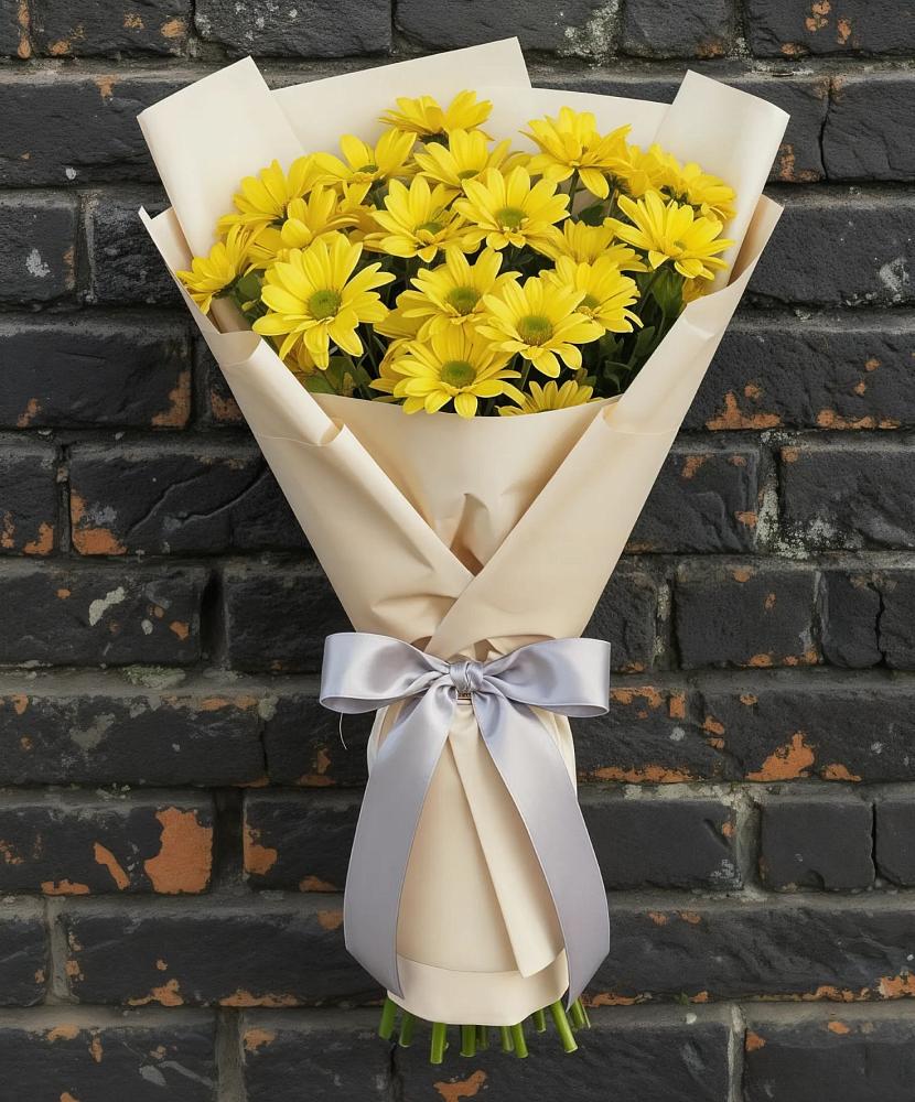 Букет цветов из: Хризантемы в Евсино