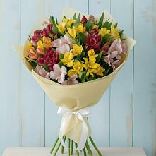 Букет цветов из:  Альстромерии в Евсино