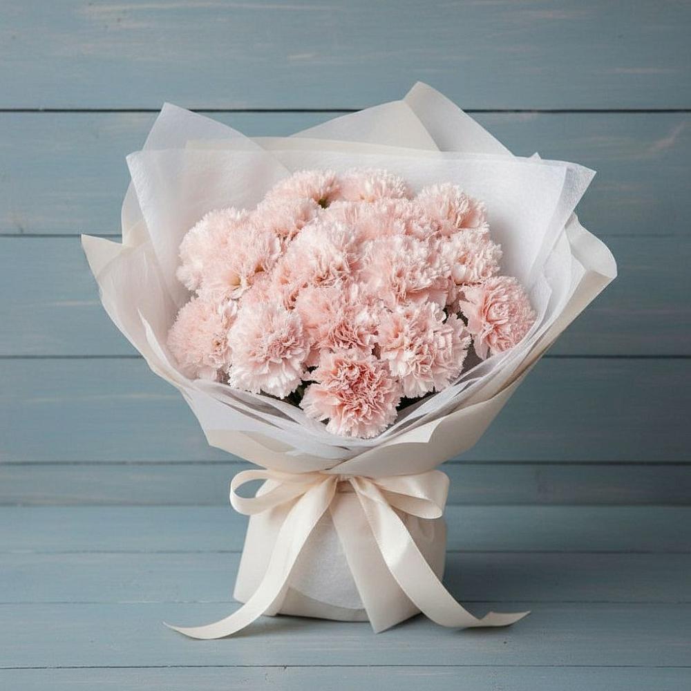 Букет цветов из: Гвоздики в Евсино