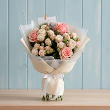 Букет цветов из:  Розы в Евсино