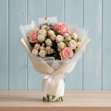 Букет цветов из:  Розы в Евсино