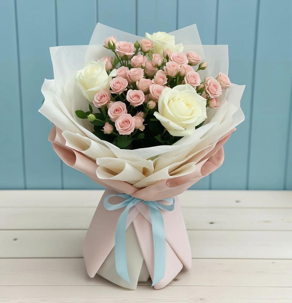 Букет цветов из: Розы в Евсино