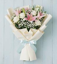 Букет цветов из:  Лилии в Евсино