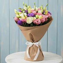 Букет цветов из:  Лизиантусы в Евсино