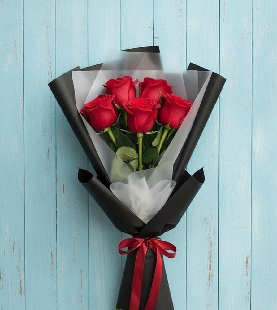 Букет цветов из: Розы в Евсино